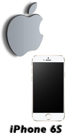 iphone6s iphone 6s arkasında apple logosu