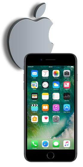 iphone 7 ve apple logosu