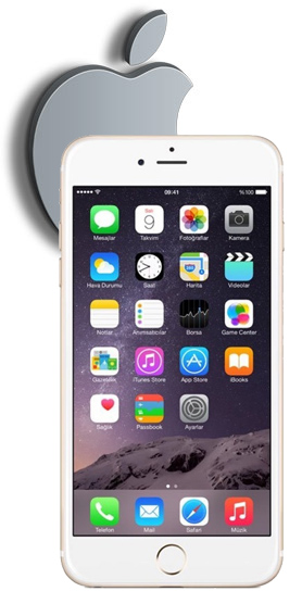 iphone 7 plus arkasında apple logosu